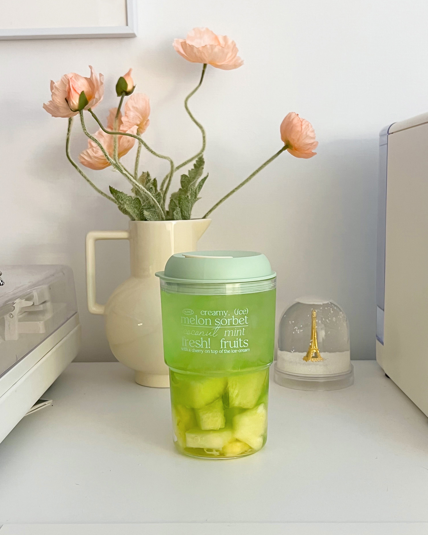 (27일 오픈) melon sorbet reusable cup