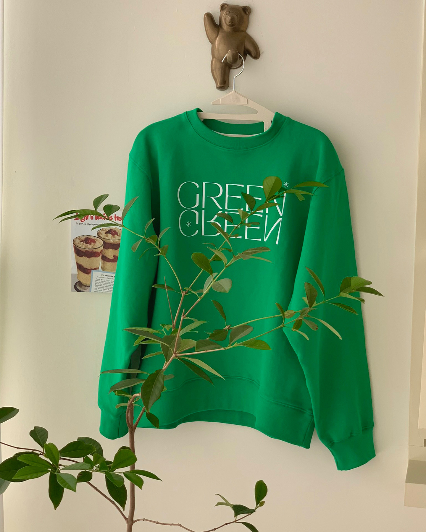 (단종) green, green sweatshirt