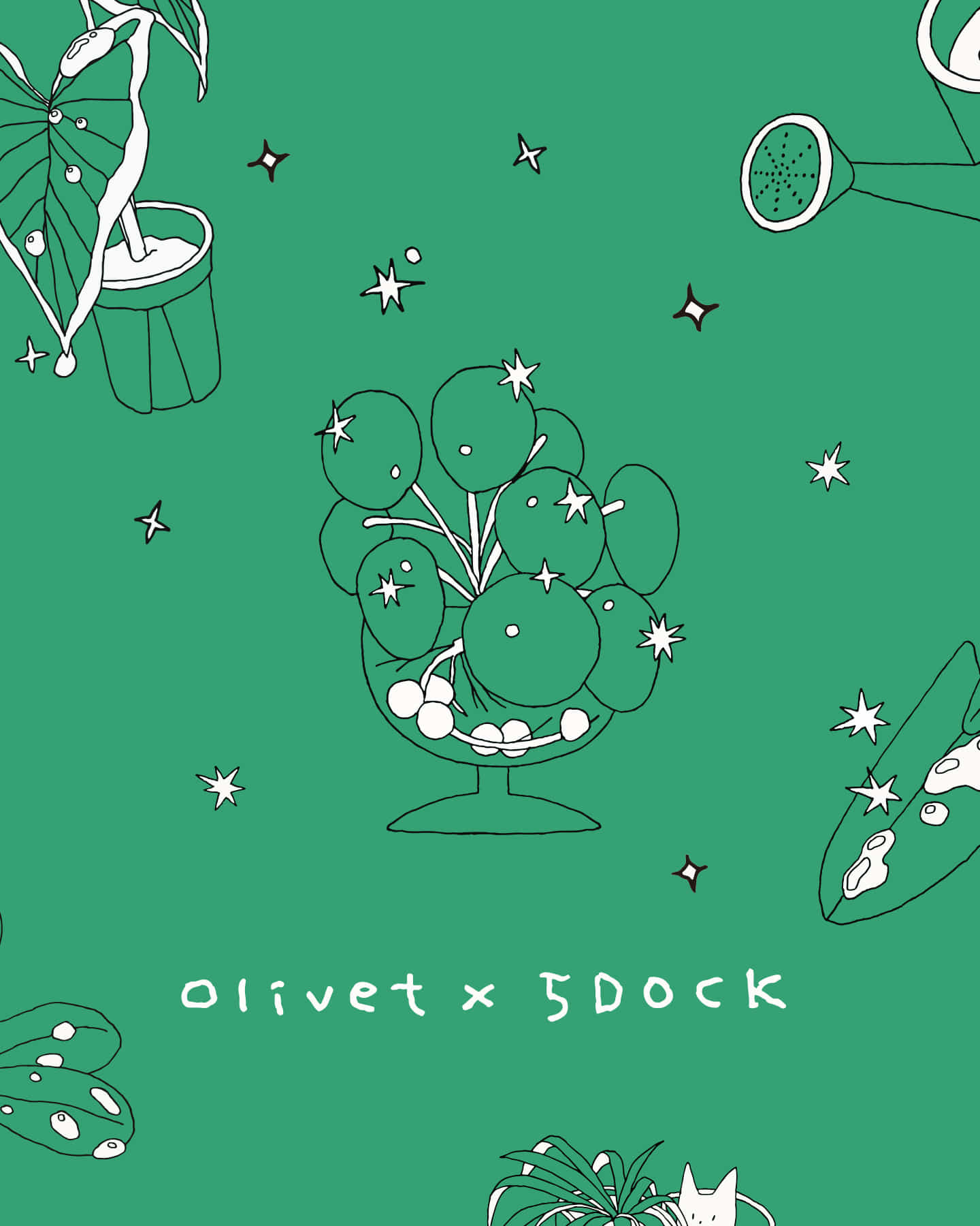 (단종) [5dock x Olivet] the green house collaboration