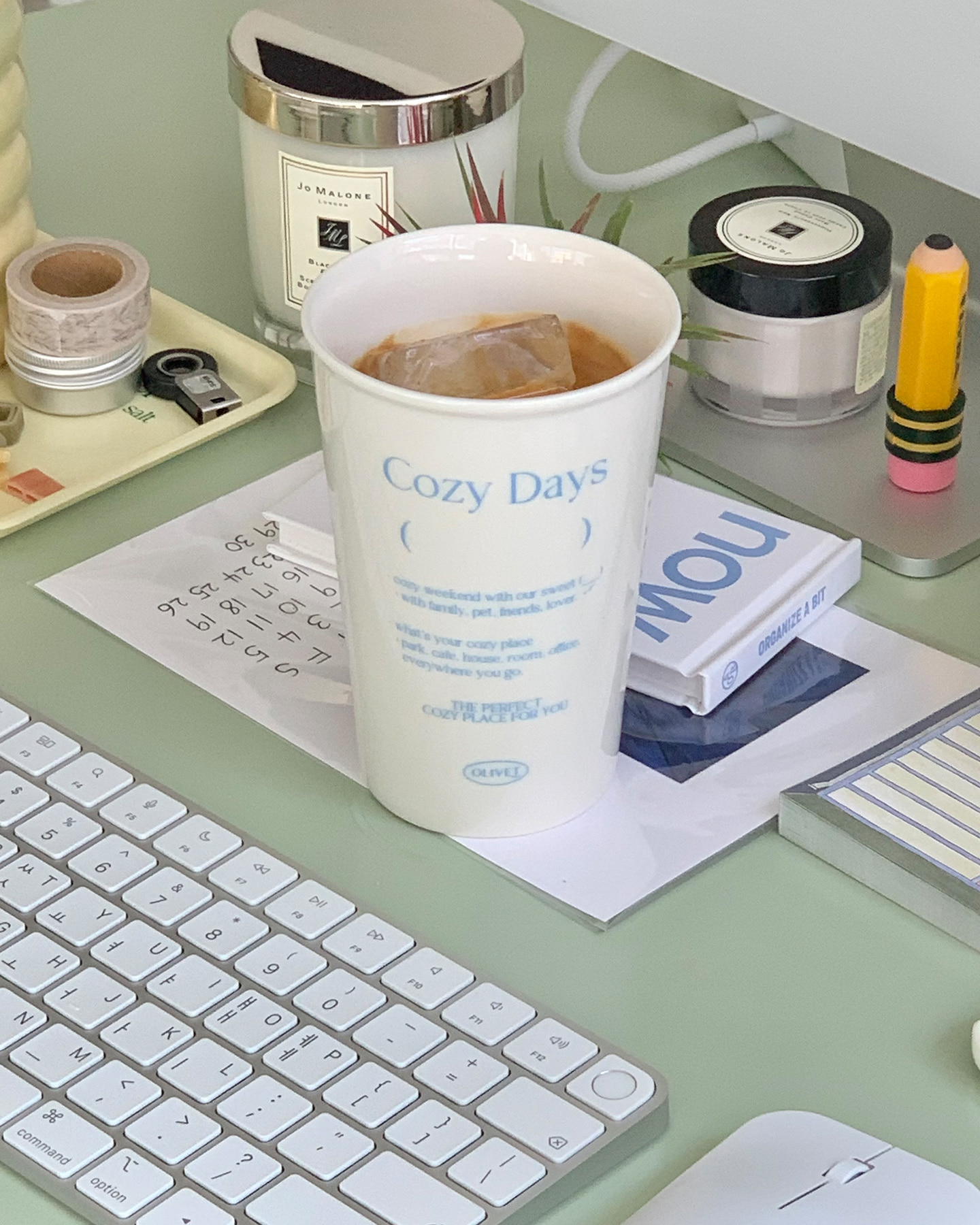 (단종) cozy days ceramic cup