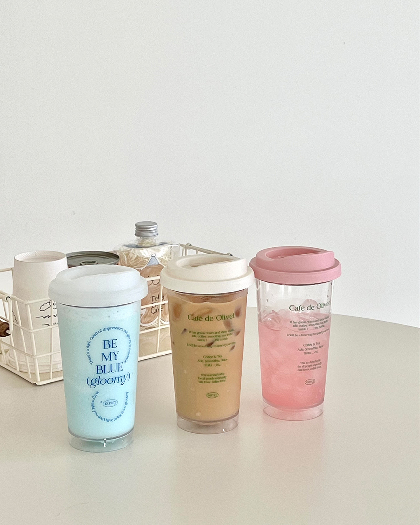 olivet summer! reusable cup (4 colors)