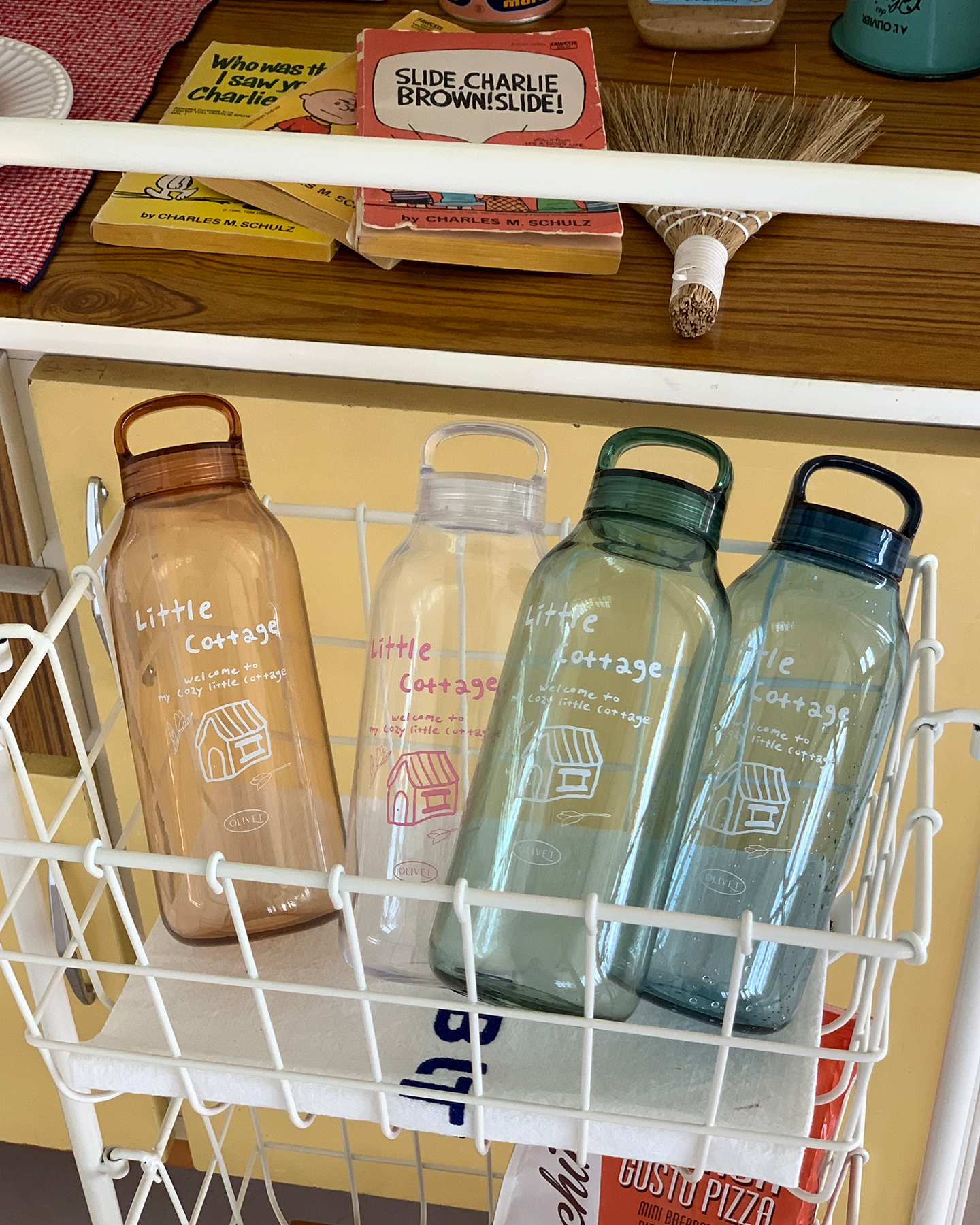 (3차) little cottage water bottle (kinto, 4 colors)