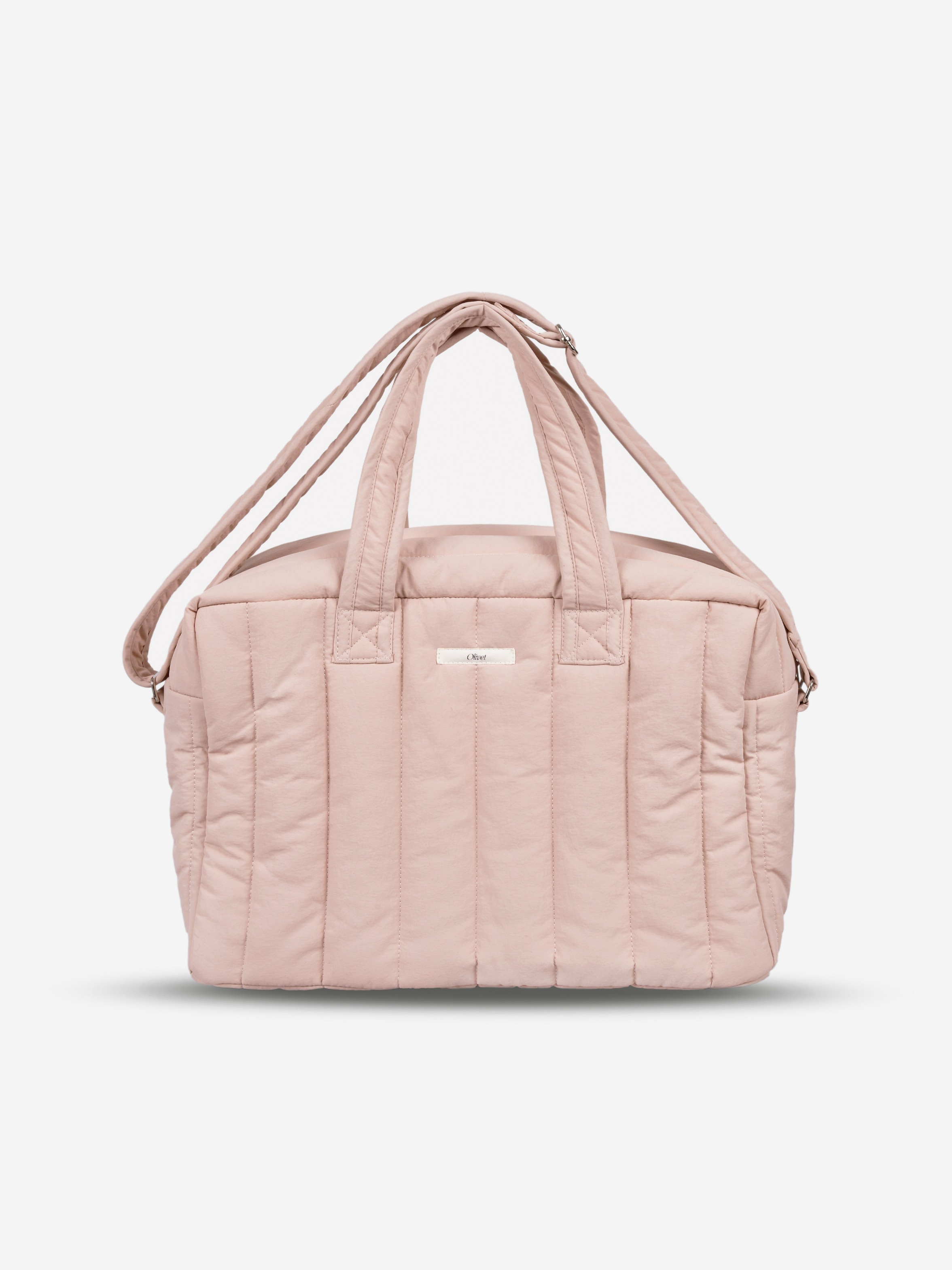padded cross bag (baby pink)