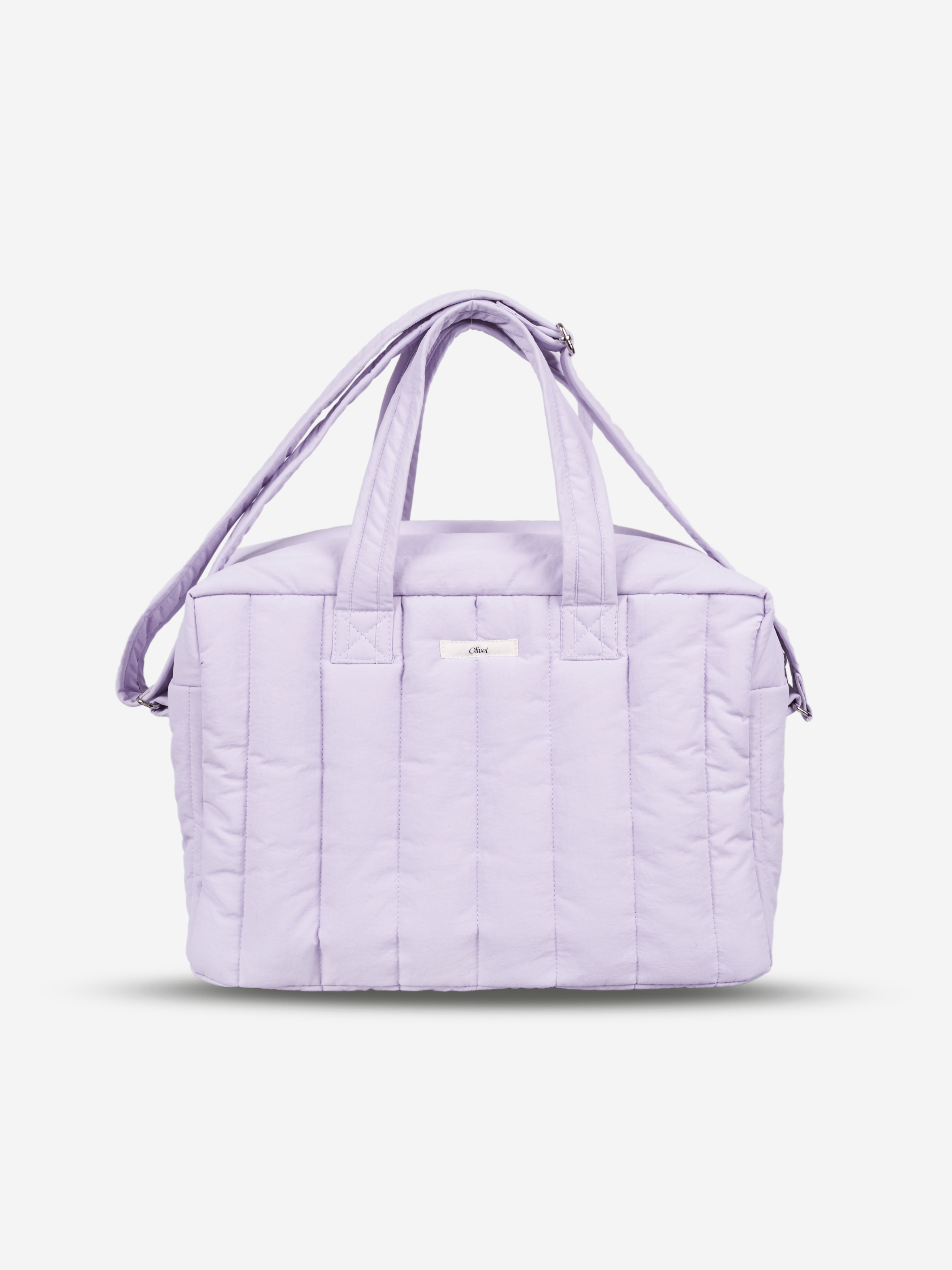 padded cross bag (lavender)