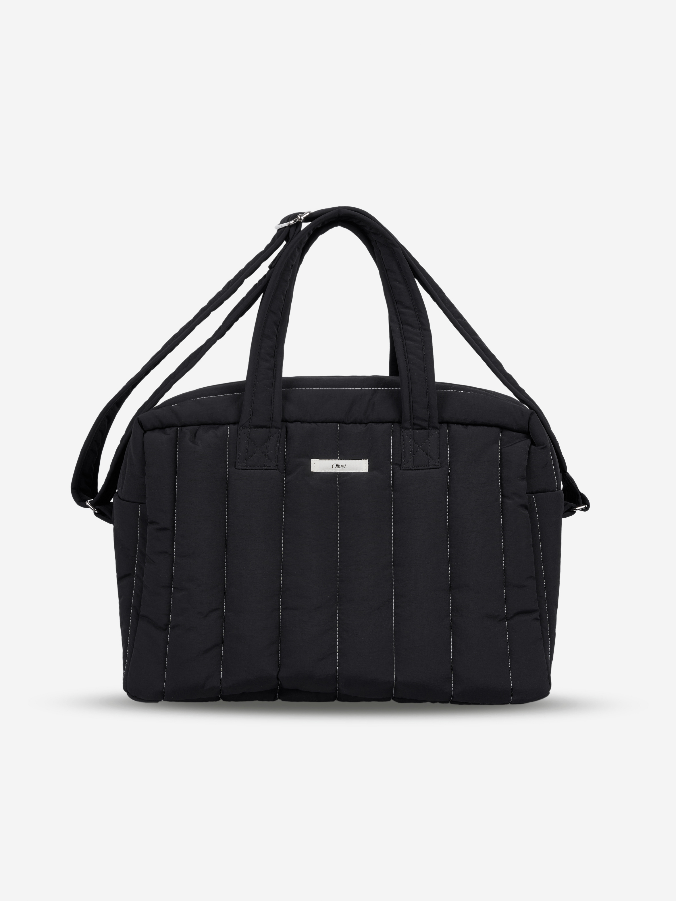 padded cross bag (black)