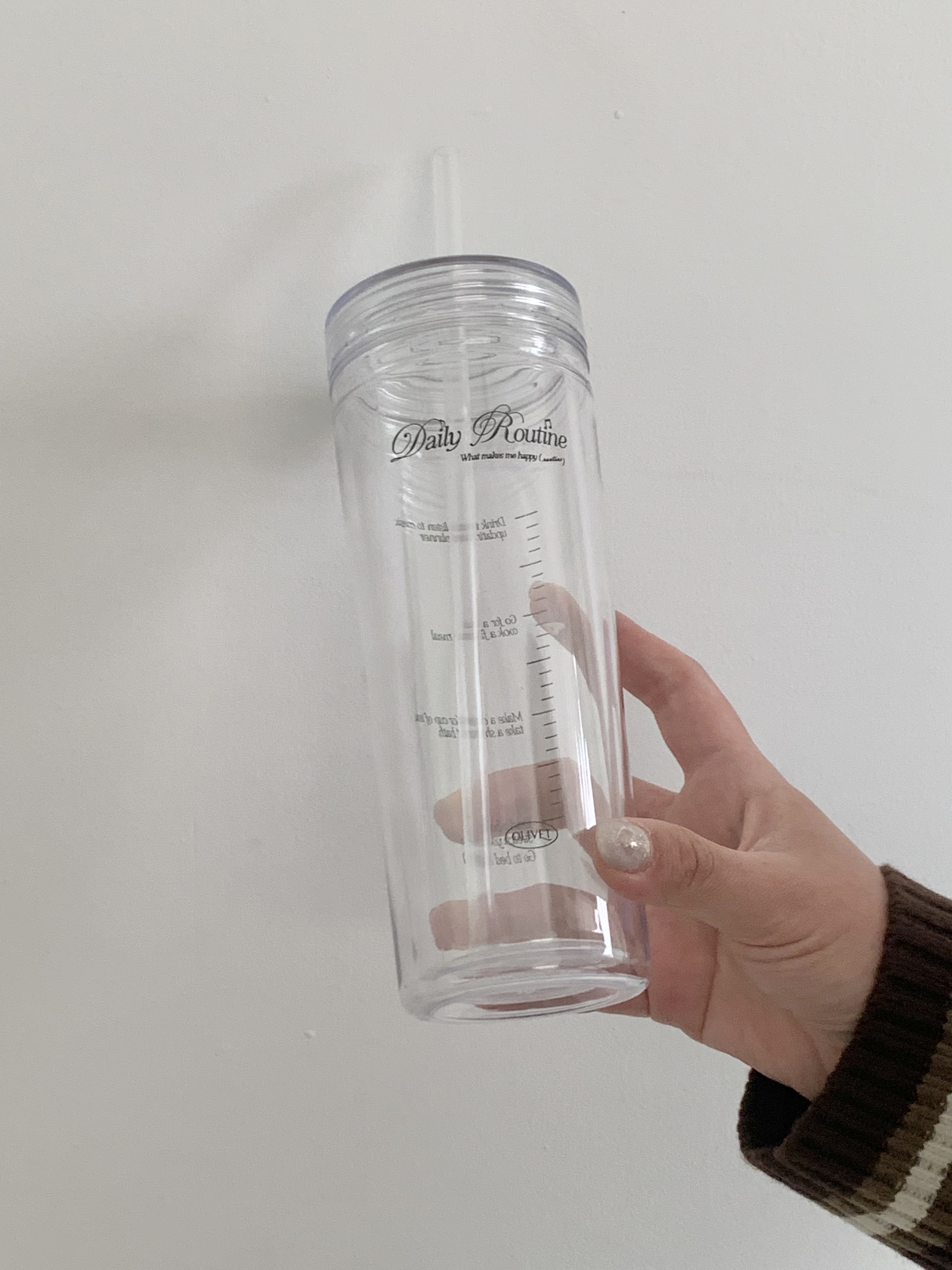 (2차) Daily routine double wall reusable cup